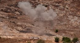 Hizbollah fires 200 rockets at Israel to avenge killing of top commander