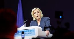 Le Pen brings protectionism home to the French border