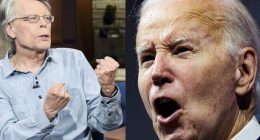 Left-wing writer Stephen King turns on Biden and gets hit with furious online backlash: 'Get your f***ing head examined'