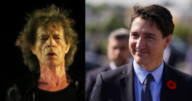 Mick Jagger appears shocked by Canadian crowd's reaction after he says the Stones 'love' far-left Justin Trudeau