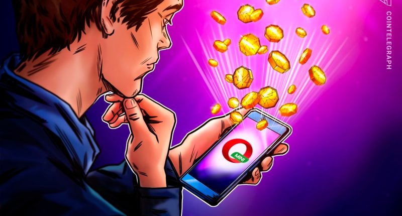 Opera Mini’s crypto wallet MiniPay now offers USDT and USDC