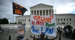 US Supreme Court says Donald Trump immune for ‘official acts’ as president
