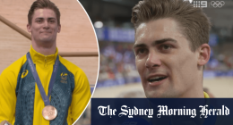 Video: 'Oh my gosh': Glaetzer's shock at medal