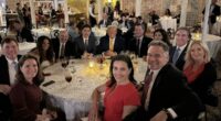 Eagle-eyed viewers spot bizarre act in Trump's picture with Justin Trudeau at Mar-a-Lago