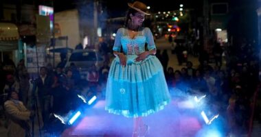 In Bolivia's scrappy highlands, proud Indigenous Cholas take the runway by storm