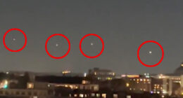 Lights over Capitol Hill spark UFO fears as viewers ‘convinced something is happening’ weeks after landmark hearing