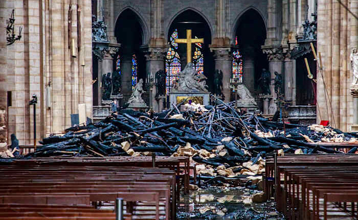 Notre Dame Cathedral is going to unveil its new interior, a watershed in its rebirth from fire