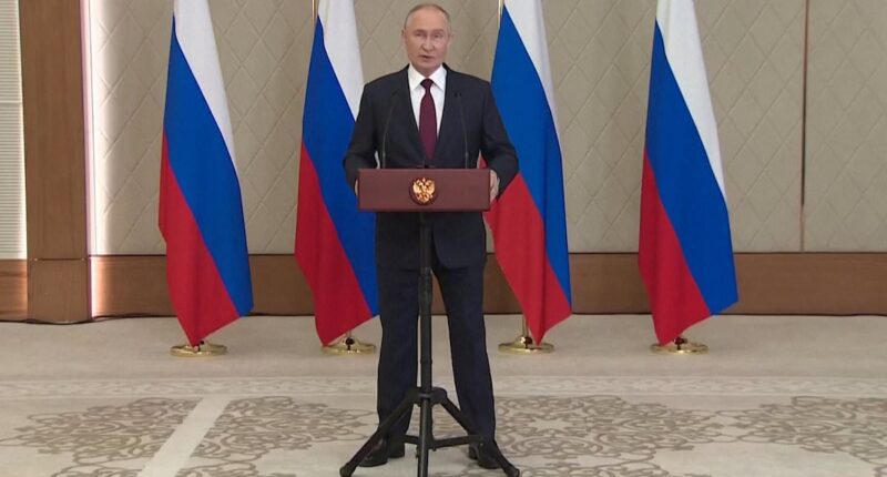 Putin's legs twitch uncontrollably in bizarre footage in latest evidence the Russian leader is suffering from health problems