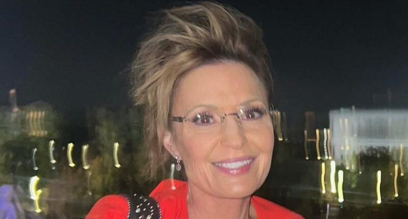 Sarah Palin spotted in rare photo with NHL legend boyfriend Ron Duguay as romance goes from strength to strength