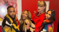 Taylor Swift, Chariah Gordon and Sheawna Kiara Hang Out at NFL Game