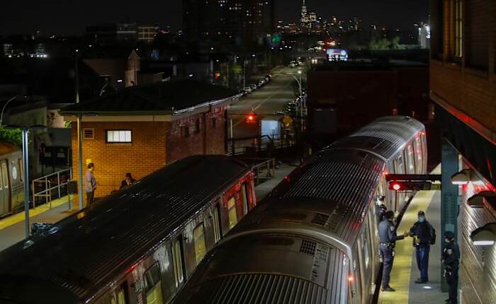 New York City police apprehend suspect in the death of a woman found on fire in a subway car