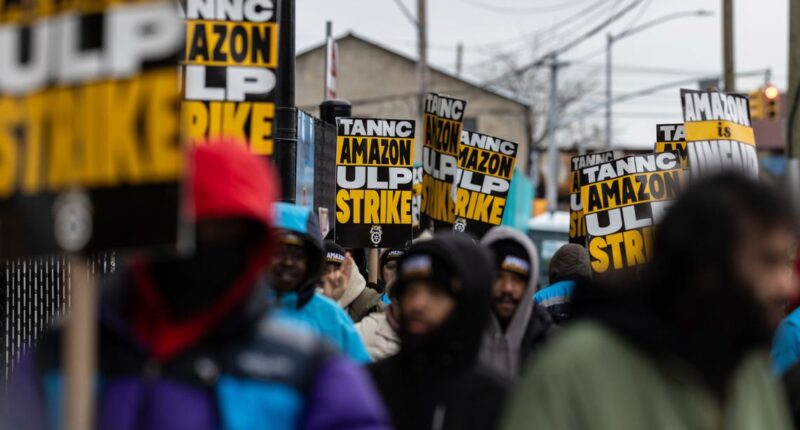 Amazon and Starbucks workers are on strike. Trump might have something to do with it