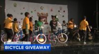 3rd graders at Paul Revere Elementary School in Grand Crossing, Chicago get new bikes from 10-year-old philanthropist