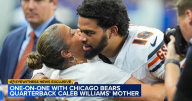 ABC7 EXCLUSIVE: Caleb Williams' mother Dayna Price talks raising rookie Chicago Bears quarterback, journey to sports stardom