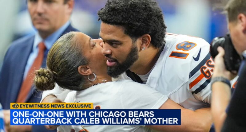 ABC7 EXCLUSIVE: Caleb Williams' mother Dayna Price talks raising rookie Chicago Bears quarterback, journey to sports stardom