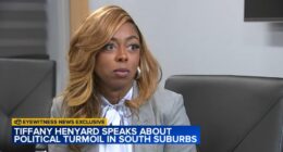 ABC7 EXCLUSIVE: Tiffany Henyard speaks on political turmoil in south suburbs; Dolton mayor blocked from Thornton Township ballot