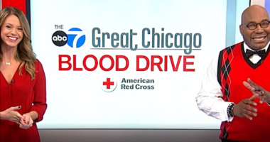 ABC7 Great Chicago Blood Drive with American Red Cross to kick off Jan. 15-16