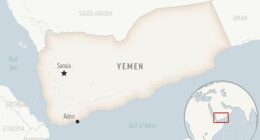 Airstrikes target Yemen's rebel-held capital after Houthi attack targets Israel