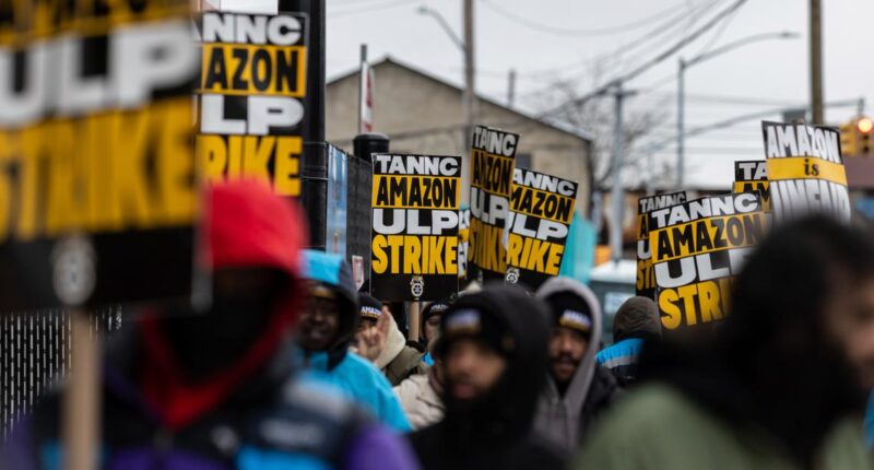 Amazon and Starbucks workers are on strike. Trump might have something to do with it