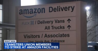 Amazon strike update: Skokie, Illinois workers joining Teamsters in walking out Thursday during busy holiday shipping season