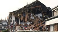 Anger as families STILL homeless one year after horror house explosion which killed pensioner, 84, and rocked local neighbourhood