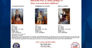 BOLO: 3 Girls, Ages 6 and Under, Missing and Endangered