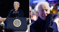 Biden lights 30-foot White House Christmas tree... and everyone is saying the same thing