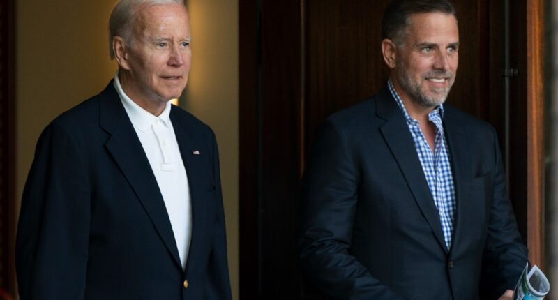 Biden pardons his son Hunter despite previous pledges not to