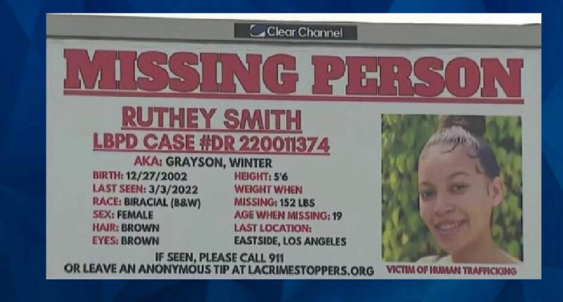 Billboard Erected in Long Beach, CA for Missing Mother, Possible Victim of Sex Trafficking