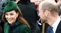 Body language expert reveals Prince William continues to 'cherish and protect' Kate Middleton during Christmas Day appearance - as he 'ignites a smile' from his wife