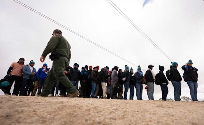 Border arrests are little changed in December, ending Biden's term at lowest level