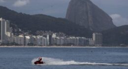 Brazilian Santa swaps sleigh for Jet Ski to deliver toys — and joy — to disabled children in Rio