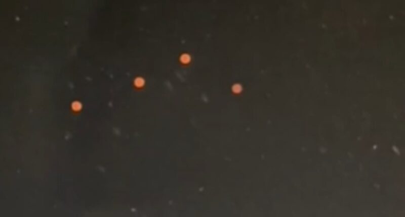 Bright orange 'UFO orbs' appearing over NYC have everyone asking the same question