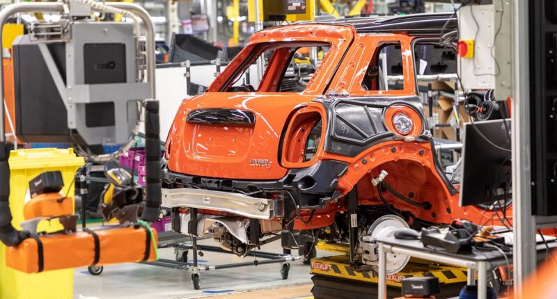 British car production plunges to its lowest level in more than four decades - as automakers struggle to deal with falling demand