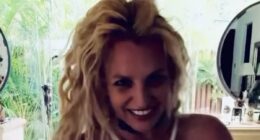 Britney Spears deleted bikini dancing video over 'mean' comments as she declares food is 'better than sex'