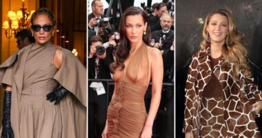 Celebs Are Serving in Mocha Mousse Looks, Pantone’s Color of the Year