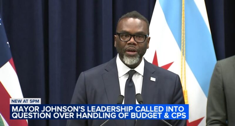 Chicago Mayor Brandon Johnson's leadership called into question over handling of city budget, CPS CEO drama