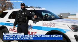 Chicago police Officer Lavelle Schaffer, who was previously unhoused, now living his dream: 'It still feels like a movie'