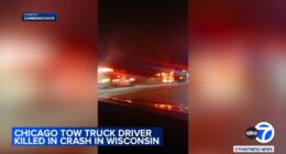 Chicago tow truck driver Hussain Farhat killed in Wisconsin hit-and-run crash on I-94, Waukesha County sheriff says