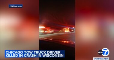 Chicago tow truck driver Hussain Farhat killed in Wisconsin hit-and-run crash on I-94, Waukesha County sheriff says