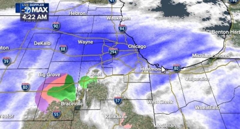 Chicago weather forecast: Snow creating slick conditions for morning commute | LIVE RADAR