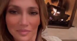 Christmas with the stars! Jennifer Lopez spends first holiday without Ben Affleck as Mariah Carey glams up