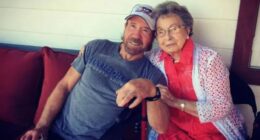 Chuck Norris, 84, reveals his mum has died aged 103 as he shares heartbreaking message to ‘beacon of light’