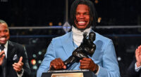 Colorado two-way star Travis Hunter wins Heisman Trophy as college football's top player