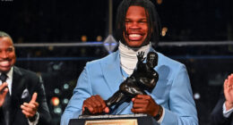 Colorado two-way star Travis Hunter wins Heisman Trophy as college football's top player