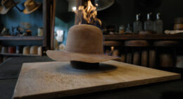 Custom hatter teams up with natural dyer to create one-of-a-kind hats