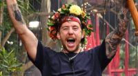 Danny Jones is crowned King Of The Jungle: McFly star breaks down in tears as he beats Coleen Rooney in nail-biting I'm A Celeb final and shares emotional reunion with his wife Georgia