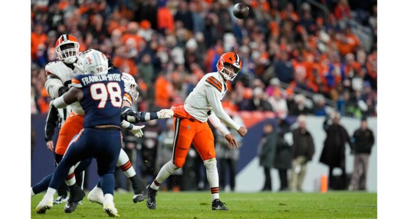 Denver dismay: Jameis Winston sets Cleveland Browns passing record, but throws 3 picks in 41-32 loss to Broncos