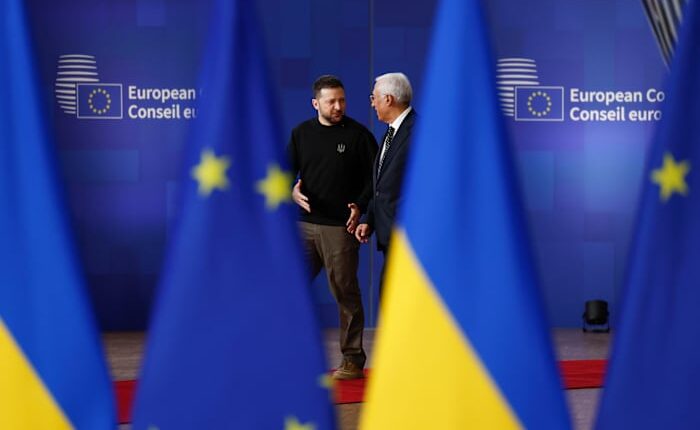 EU leaders insist no decisions can be taken about Ukraine without Ukraine, or behind their backs