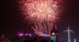 Edinburgh's Hogmanay celebrations are cancelled due to New Year's Eve storm bringing 75mph winds, heavy rain and snow with fireworks displays across Britain under threat